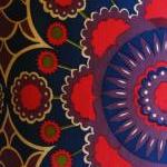 Retro Psychedelic 1960/70s Pillow Cover..